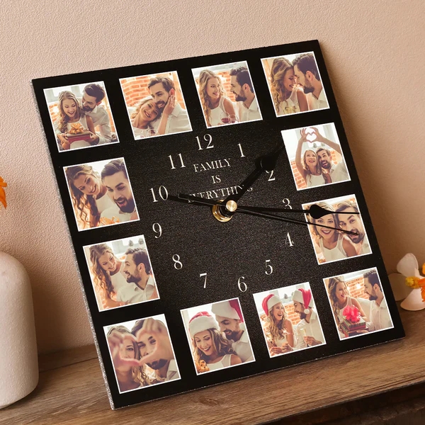 Orologio da parete personalizzato con foto